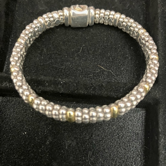 Lagos sterling & 18kt bracelet - Picture 2 of 8